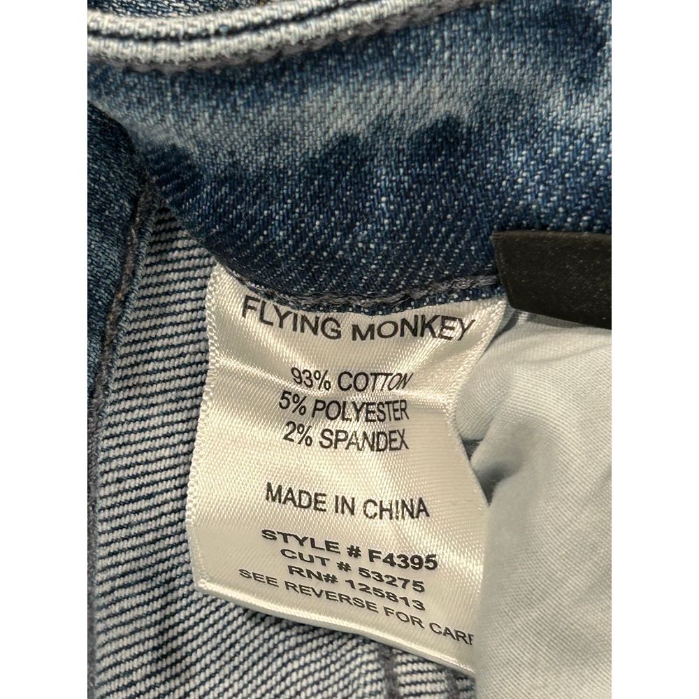 Flying Monkey Light Denim‎ Ripped Jeans Size 26 - Picture 10 of 10